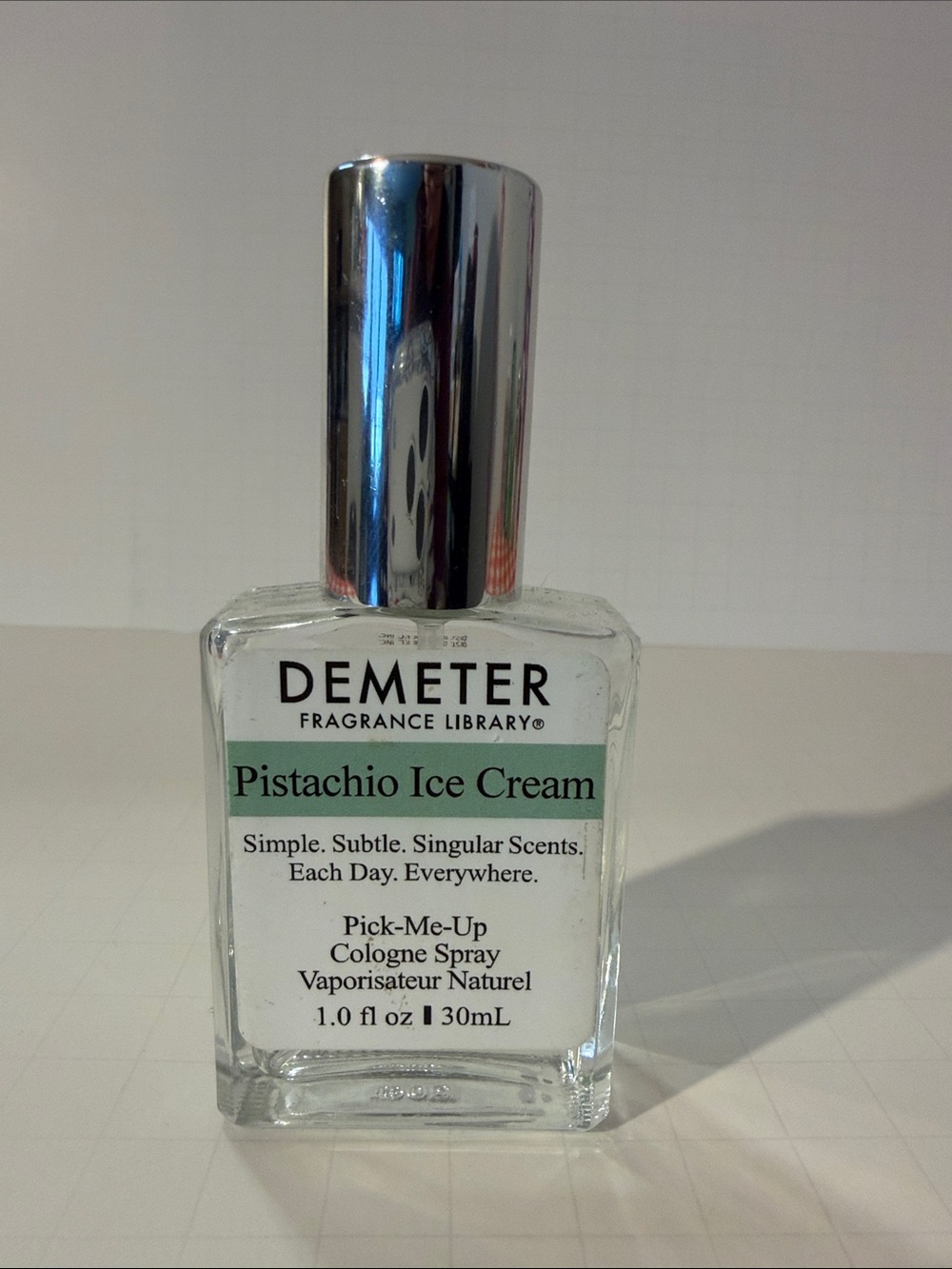 Demeter Pistachio Ice Cream Cologne Spray 30ml - Clear Bottle